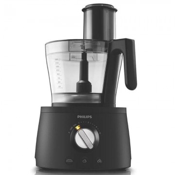 Philips HR7776/90 Avance Collection Πολυμίξερ 1300W με Κάδο 3.4lt και Κανάτα Μπλέντερ Μαύρο